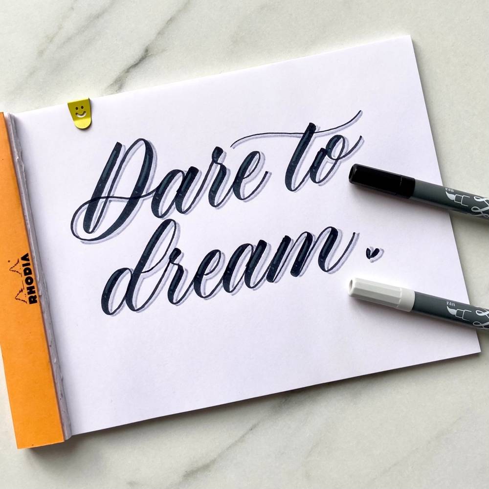 Dare to Dream by Andra from Adadletters