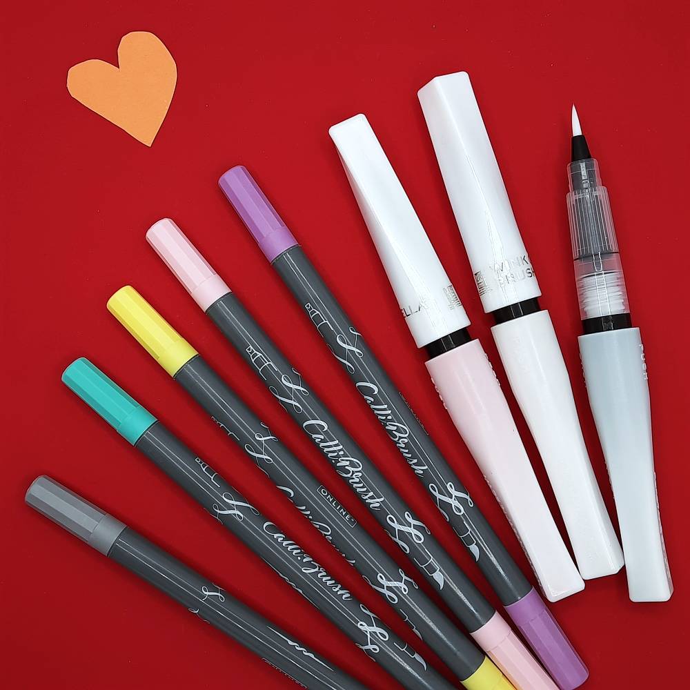 Win a set of brush pens in our Love Song lettering challenge