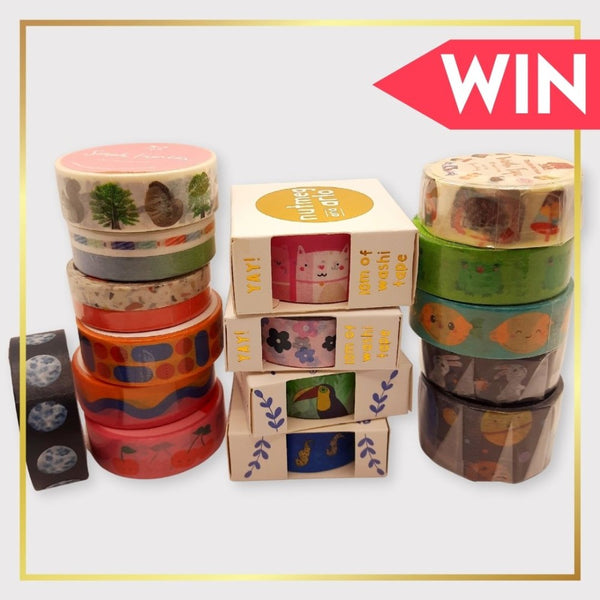 Win a washi bundle from Pen Pusher