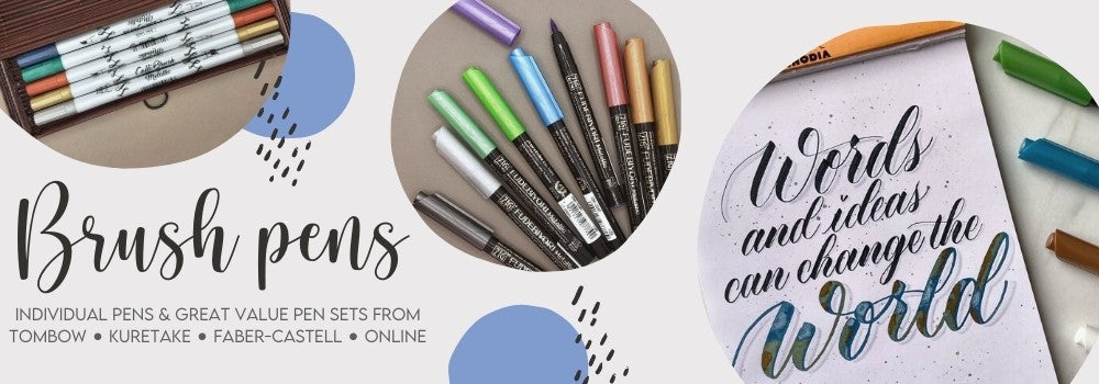 Brush pens – Pen Pusher  The creative pen and sustainable stationery store