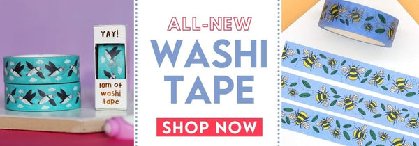 Discover our latest range of washi tapes