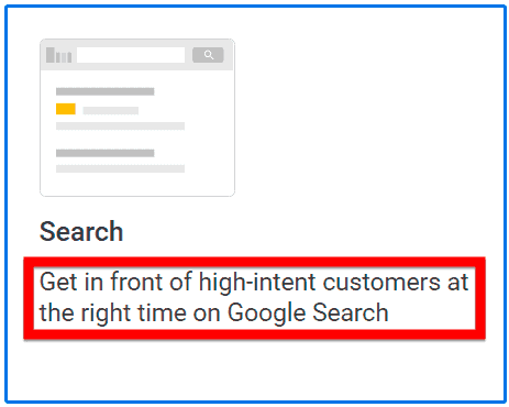 Get in front of high-intent customers when they search for you