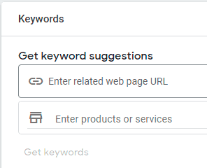 ways to get suggested keywords for your ads