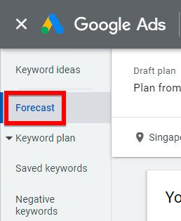 get search volume and forecasts