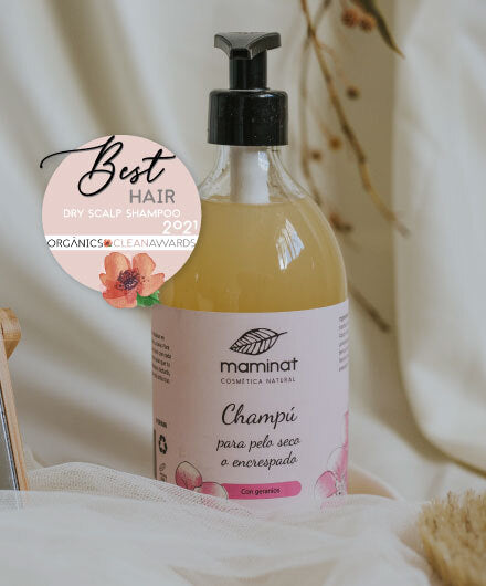 Champú para pelo seco o encrespado  Mejor champú pelo seco, cosmética  natural – Maminat