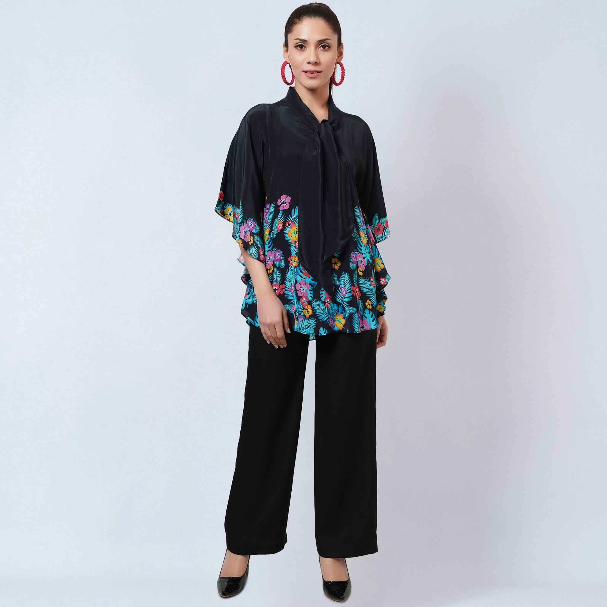 Buy Love Moda Women's Casual High Rise Bow-Tie Paper Bag Waist Pants with  Spandex Online at desertcartINDIA