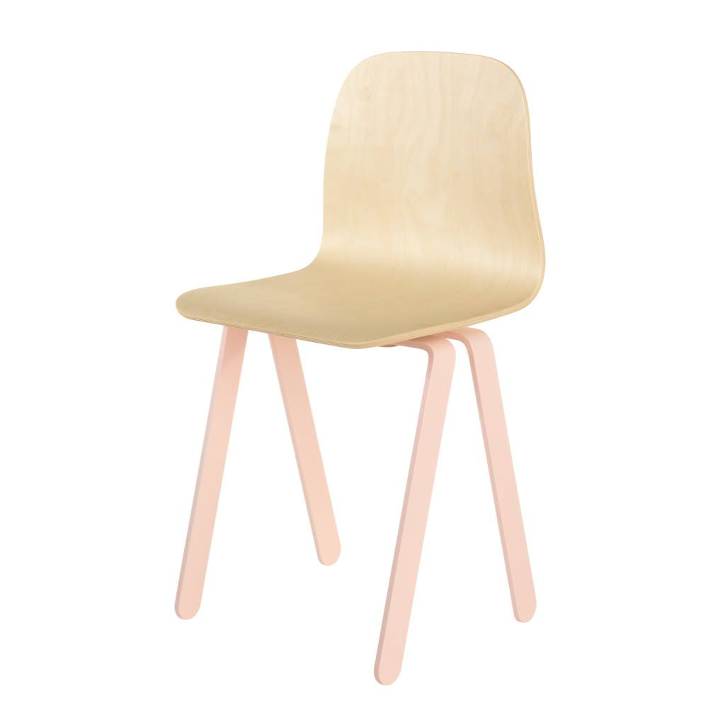 Voorkomen overhandigen rol Houten kinderstoel (6-10 jaar) | Berken multiplex | 34x28.5x64.5 cm | Chair  Large by In2Wood – GreenEpics