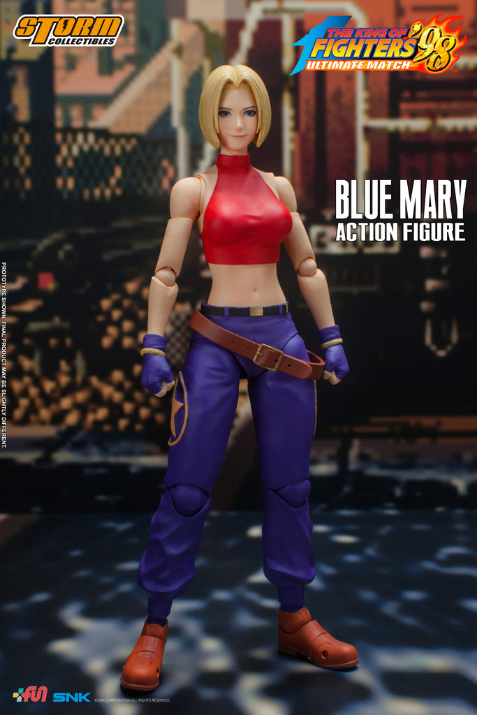 Blue Mary Kof98 Um Action Figure Storm Collectibles 