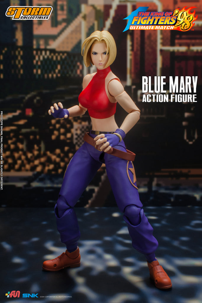 Blue Mary Kof98 Um Action Figure Storm Collectibles 