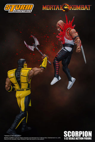 scorpion mortal kombat storm collectibles