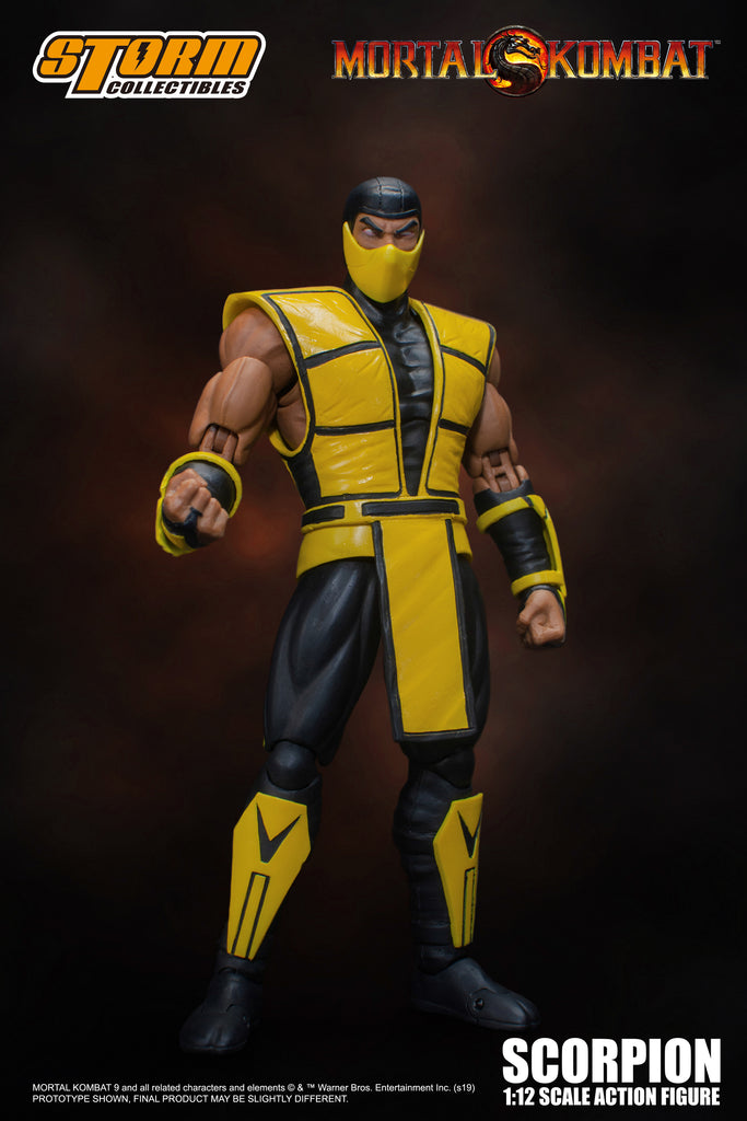 Scorpion Mortal Kombat Action Figure Storm Collectibles 2447