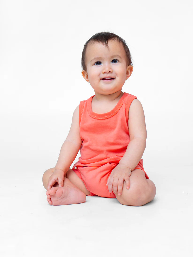 little bipsy raw hem harem short in electric pink