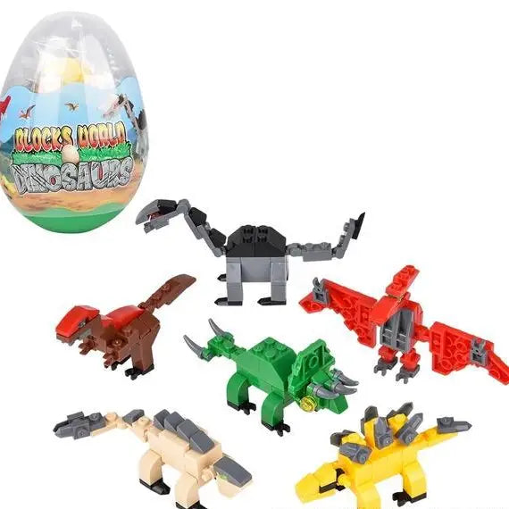  dinosaur building block 3"