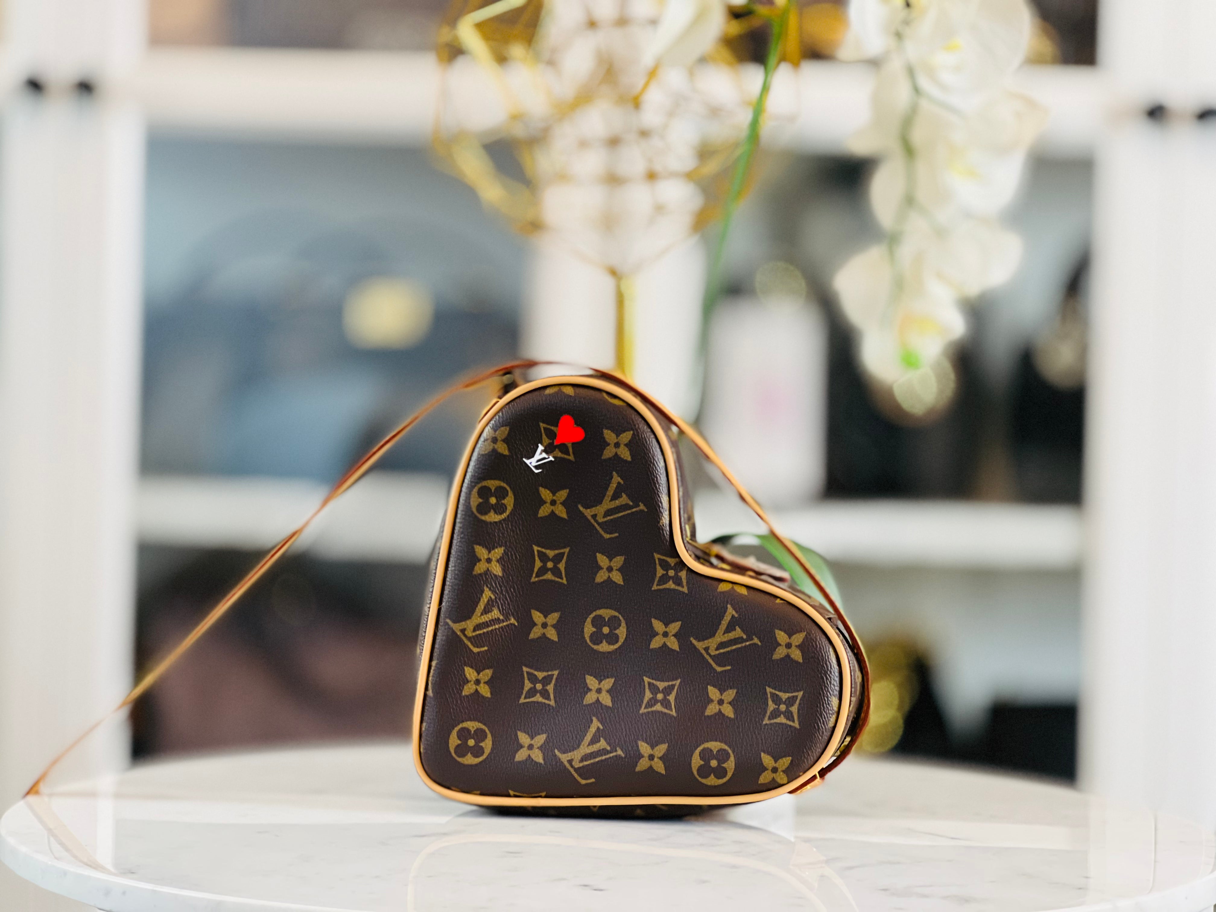 Louis Vuitton New Wave Heart Crossbody Bag Limited Edition Love Lock Quilted