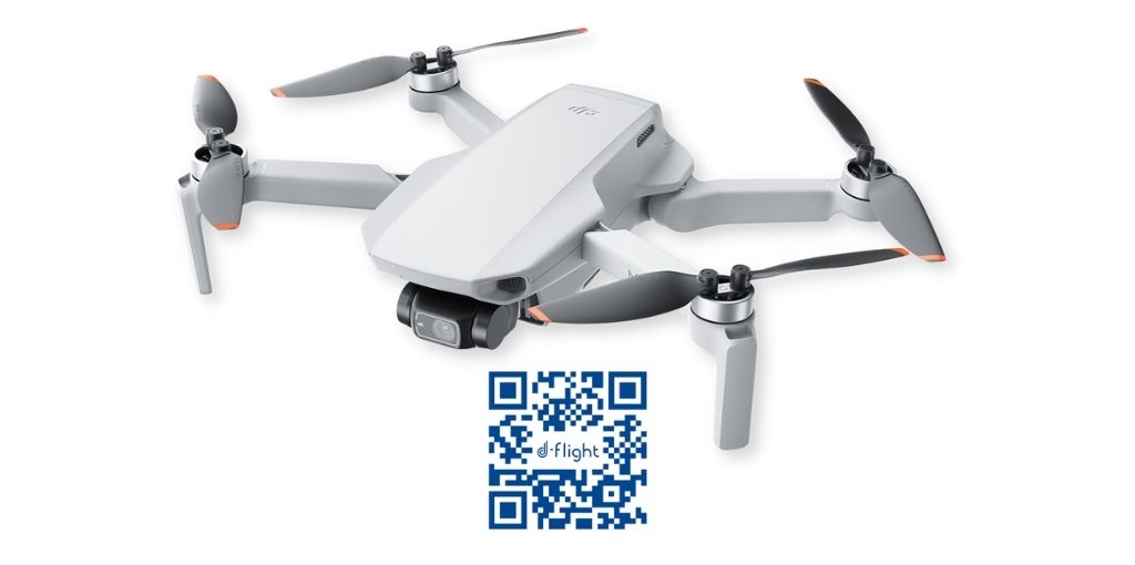 DJI Mini 2 + QR CODE D-Flight