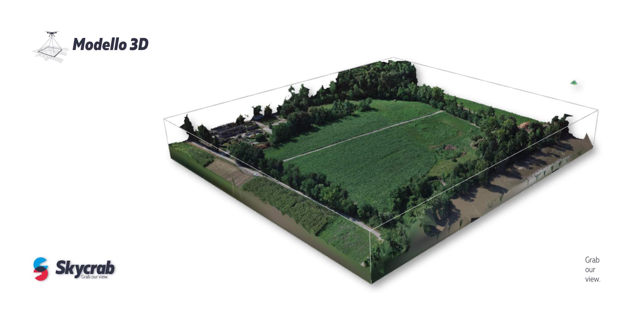 modello 3d_agricoltura di precisione_skycrab academy