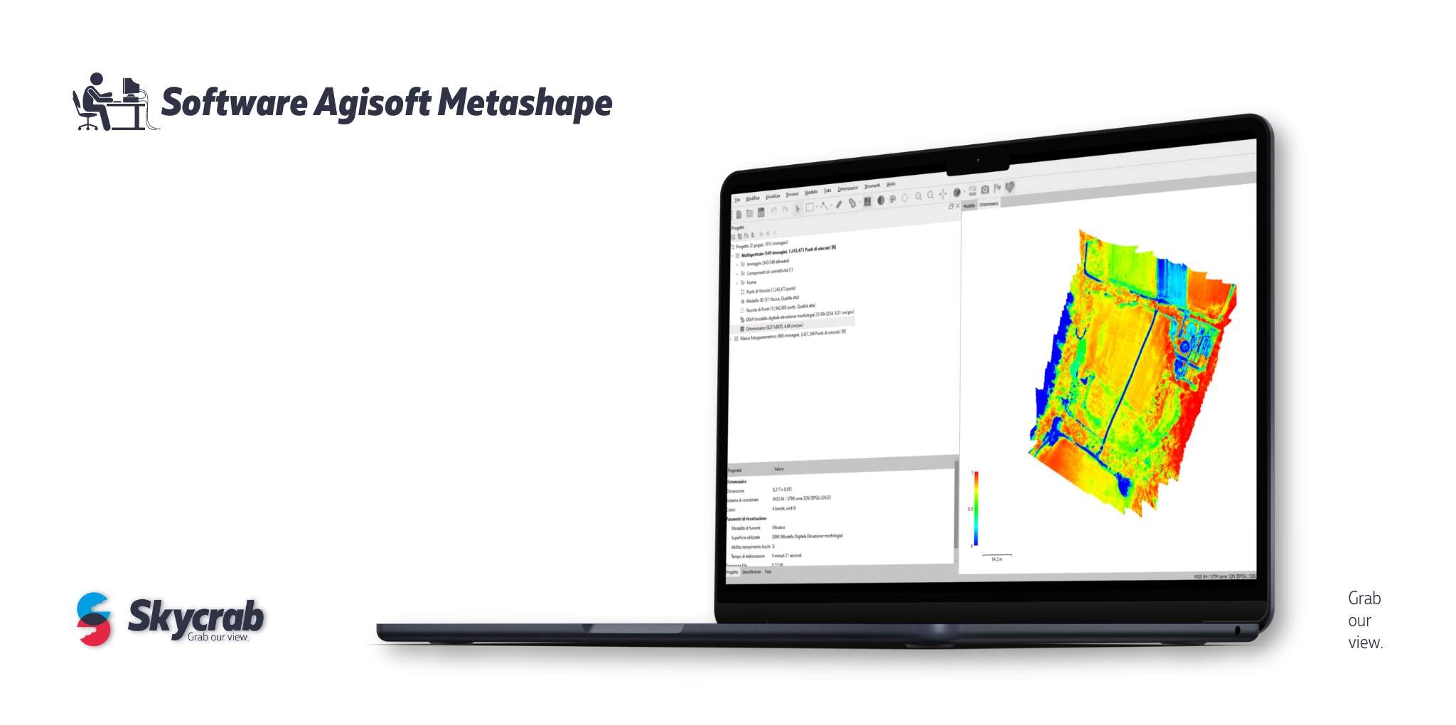 software agisoft metashape_agricoltura di precisione_skycrab academy