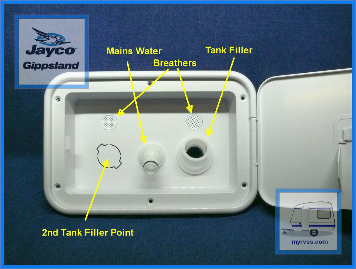 jayco journey water tank capacity