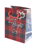 All Is Calm, All Is Bright Gift Bag & Tag