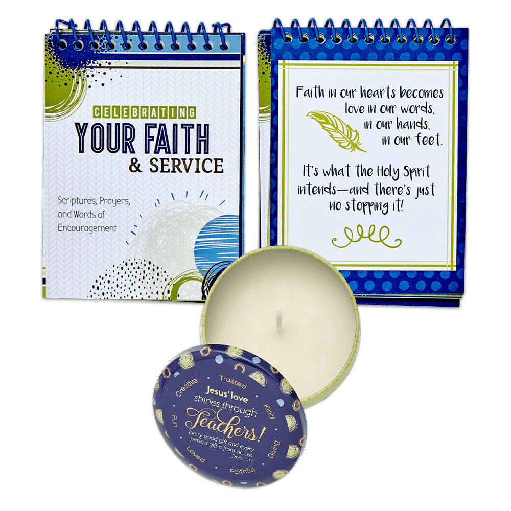Devotional Candle Set - Celebrating Your Faith & Service