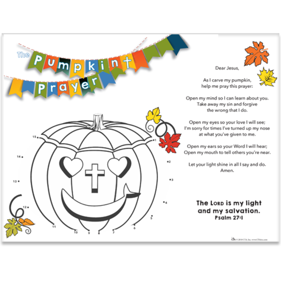 Pumpkin Prayer PlacematCTA, Inc.