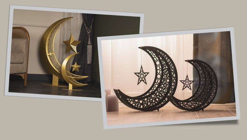 ramadan decoration, ramadan moon, eid gift