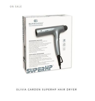 olivia garden super hp hair dryer