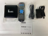 KM5 Quad-Core Android TV Box 1GB RAM 8GB ROM 4K Ultra HD 64bit