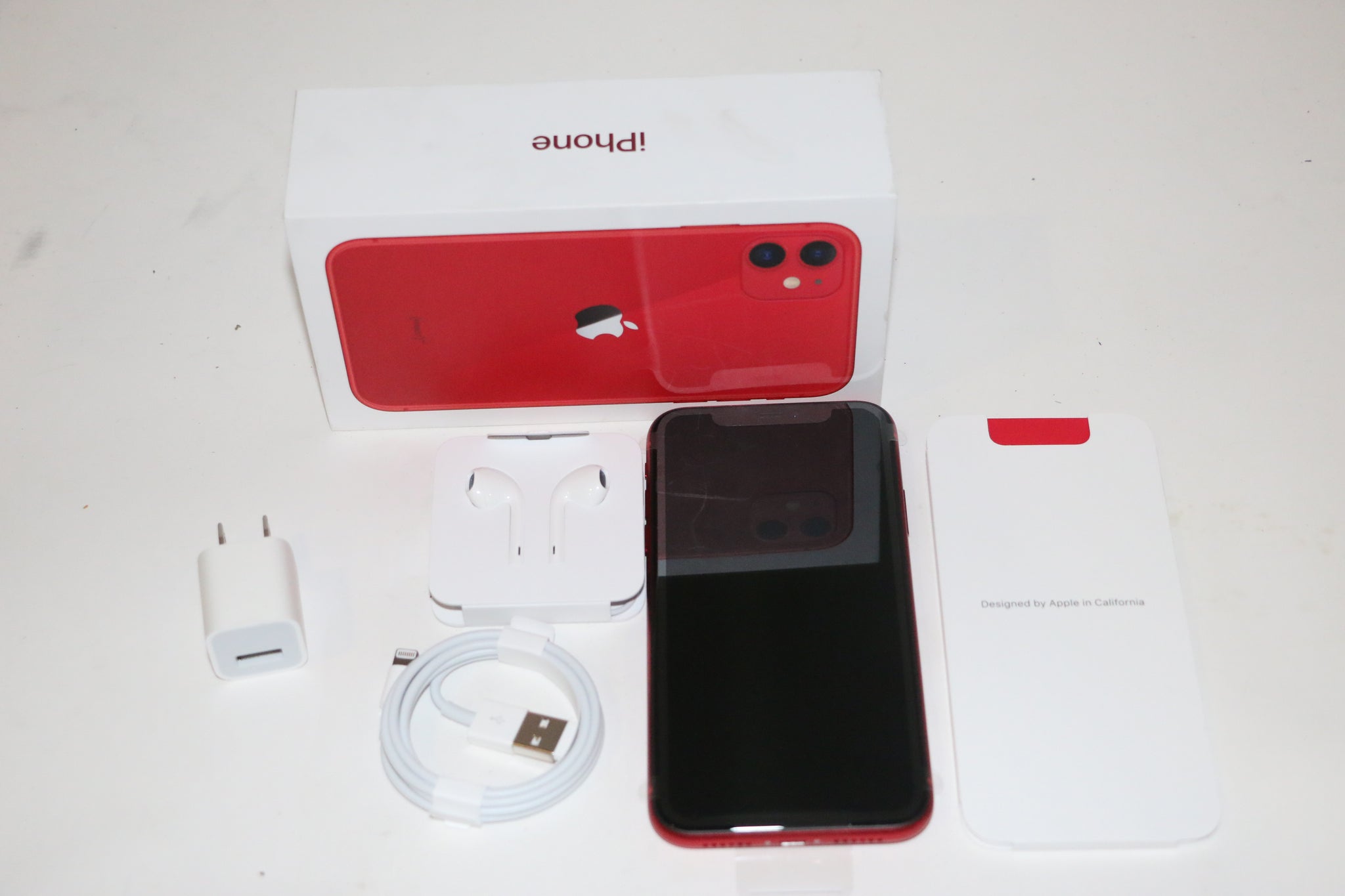 Apple iPhone 11 - 64GB T-Mobile (PRODUCT) RED For Parts MINT