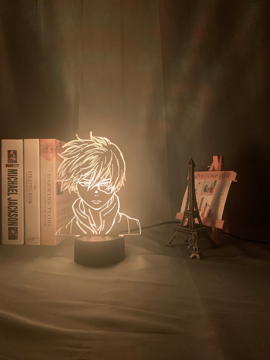 my hero academia led lamp