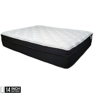 COOLTEX HYBRID EUROTOP CH2 MATTRESS - 10YR WARRANTY - Serra Furniture