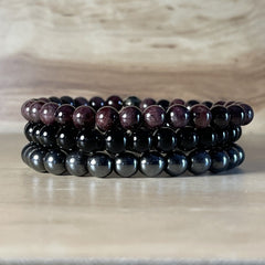 Root Chakra Bracelet Stack