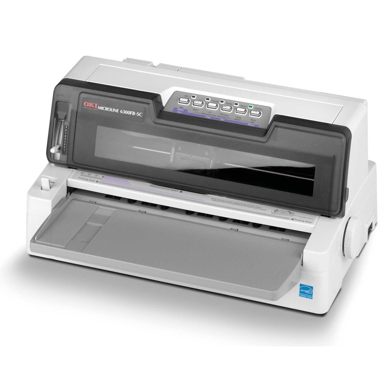 Oki Ml6300fb Sc Dot Matrix Printer 450 Cps 360 X 360 Dpi 2504