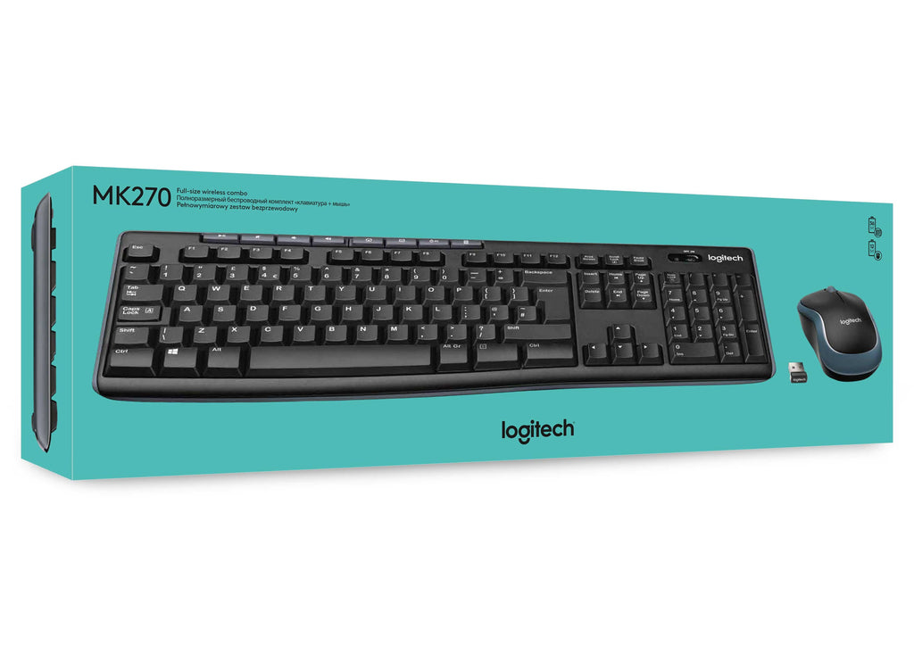 logitech keyboard and mouse connect to wireless