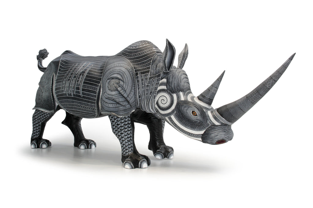 rhino sculpture