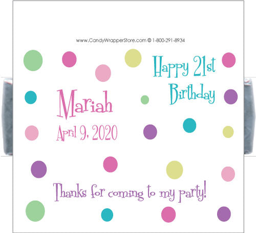 Princess Crown Birthday Stickers – Candy Wrapper Store