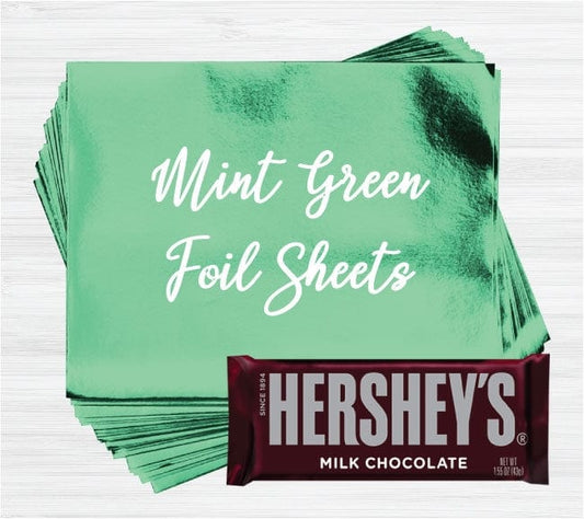 Bright Dark Green FOOD GRADE Foil Wrappers for Candy Bars – Candy Wrapper  Store