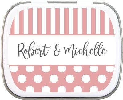 Cherry Blossom Personalized Mint Tins