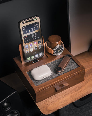 A desk organizer for entrepreneurs