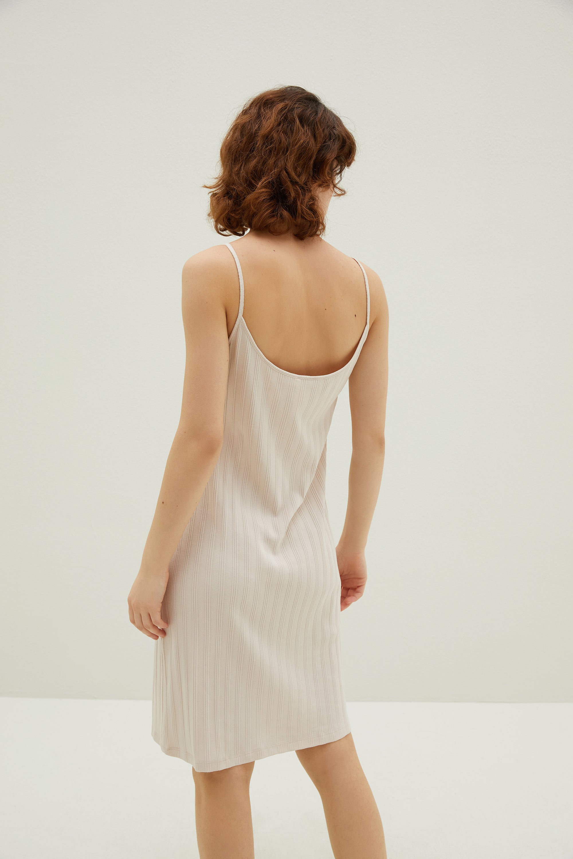 padded slip dress