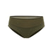 NEIWAI's Pure Beauty Matte Mesh Mid Waist Brief in Olive.