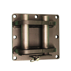 Loose pin direct mount bracket top view