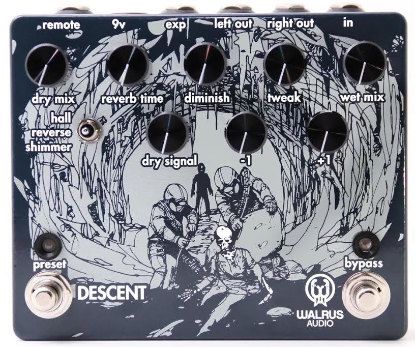 descent reverb pedal