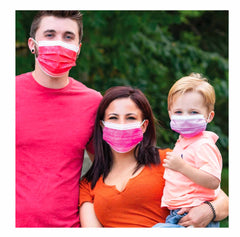 father-mother-toddler-wearing-face-masks