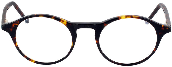 A pair of multi-colored purple reading glasses for women