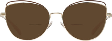 Cat Eye,Oversized Coach 7162 Bifocal Reading Sunglasses