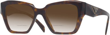 Square Prada 09ZV w/ Gradient Bifocal Reading Sunglasses