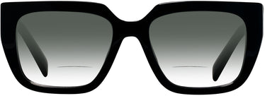 Oversized,Square Prada A03V L w/ Gradient Bifocal Reading Sunglasses