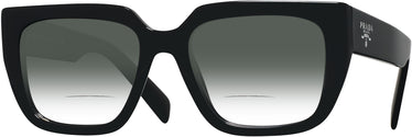 Oversized,Square Prada A03V L w/ Gradient Bifocal Reading Sunglasses