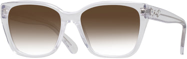 Square Swarovski 2008 w/ Gradient Progressive No-Line Reading Sunglasses Progressive No-Lines